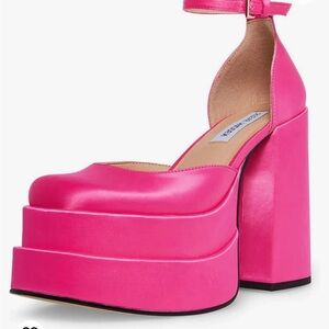 Steve Madden Pink Platform Shoes